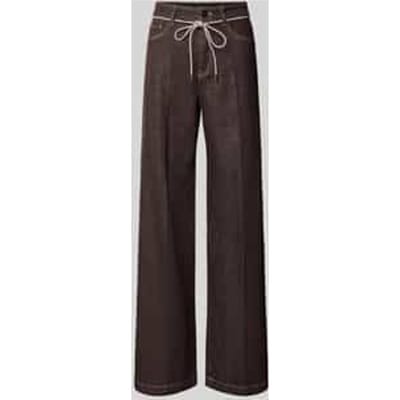 wide fit jeans met viscose-aandeel