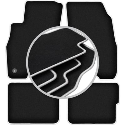 CARLUX-SILVER automatten voor: Fiat Grande Punto hatchback (2005-2009)