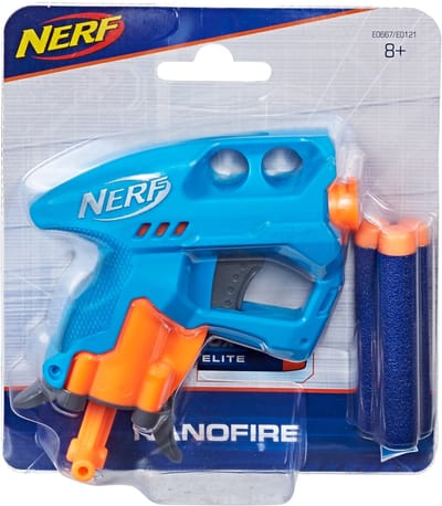 Nerf NanoFire Blauw