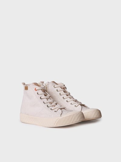 Damessneakers met hoge schacht van gerecycled materiaal | GENA-RB