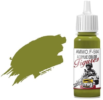 AMMO by Mig Jimenez Hobbyverf Acrylverf - MIG F504 Yellow Green FS-34259 - Acryl Verf flesje - 17 ml