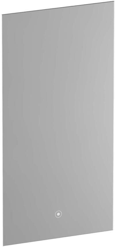 Brauer Ruby Spiegel - Rechthoekig - 40 cm - met Directe LED-Verlichting - Dimbaar - met Touchbediening