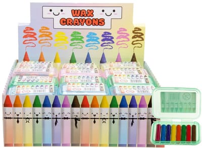 Duckiez 8st Mini-Waskrijtjes in Verpakking - 1 stuk