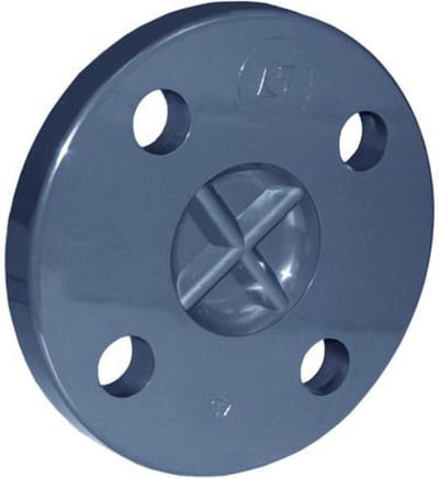 PVC blindflens Ø110mm PN16