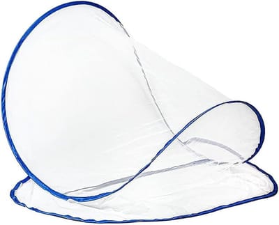 Vouwbaar Mini Muggennet voor Kamperen en Reizen, Ultralicht Insectennet van Polyester, Ideaal voor Buitenactiviteiten, 40x50x35cm