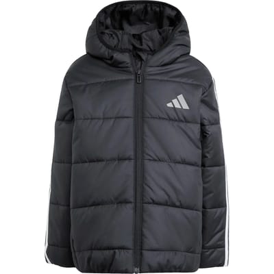 Adidas Sportswear Essentials 3-Stripes Gewatteerd Jack Kids - Kinderen - Zwart