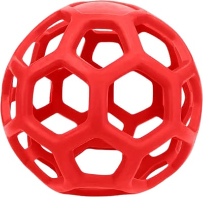 Livano Honden Speelgoed - Hond - Speelgoed - Dog Toy - Snuffelbal - Rood