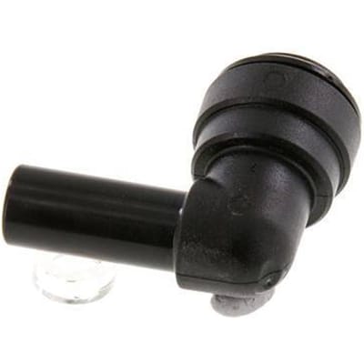 10mm x 10mm 90 graden L-verbinding POM Insteekfitting Plug NBR [2 Stuks]