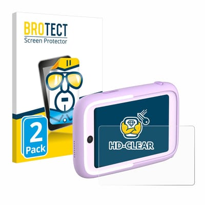 BROTECT - Screenprotector voor Myfirst Camera 50 - Folie Beschermfolie transparant 2 Stuks