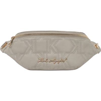 Karl Lagerfeld K/kurl Caviar Bumbag Ashes Of Roses Taglia: OS | Borse a tracolla Outlet | Donna | Rosa
