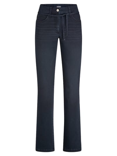 jeans in 5-pocketmodel rechte pijpen Van BASLER denim