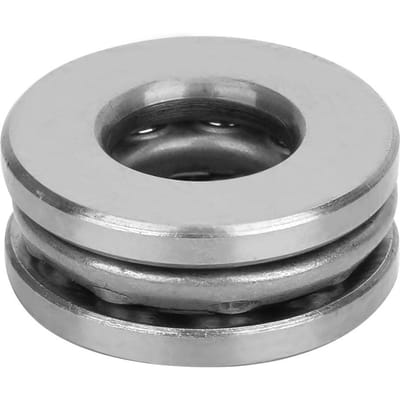 Jeu de roulements de butée à billes axiales d'avion 51200, accessoire de matériel industriel pratique et précis, 5 pièces
