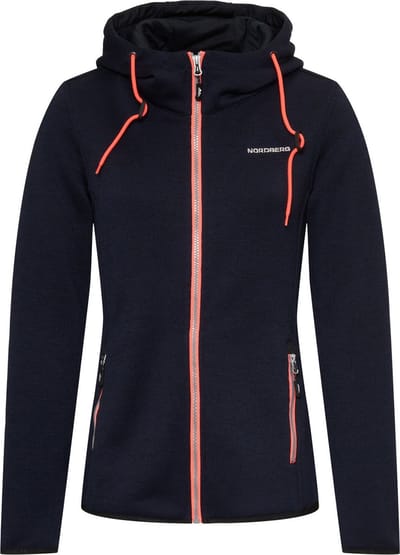 Nordberg Elise Fleece Vest - Dames - Navy Melange - Maat XXL