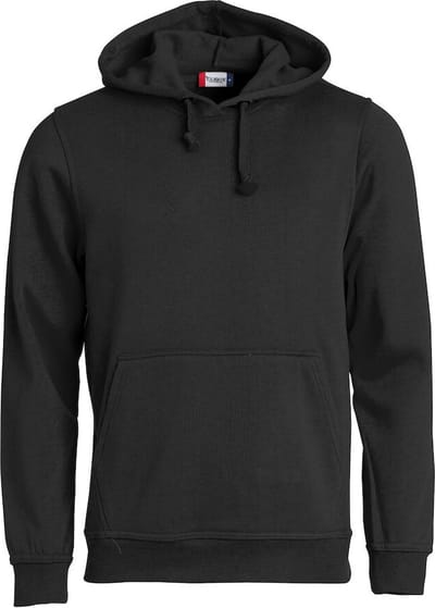 Clique Basic Hoody 021031 - Zwart - XS