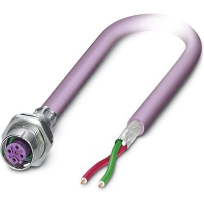 Phoenix Contact 1534410 Sensor/actuator inbouwconnector M12 Aantal polen (sensoren): 2 Bus, inbouw 5.00 m 1 stuk(s)