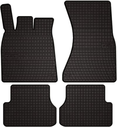 Wielganizator SolidPRO Serie - Rubber Automatten - Audi A7 - Zwarte Bescherming - Perfect Passend