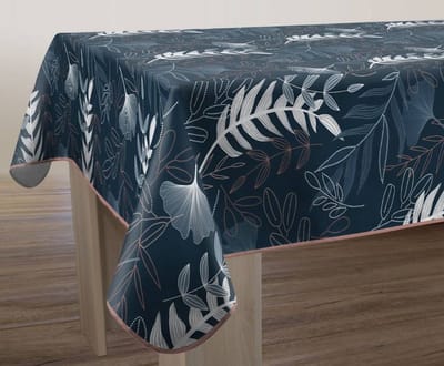 Tafelkleed anti-vlek Penco vierkant 150 x 150 cm - Bonne et Plus tafellaken - Woonkamer decoratie