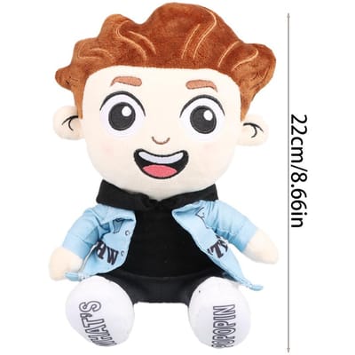 22cm Caylus Pluche Speelgoed Schattig Cartoon Anime Figuur Pluche Pop Gevuld Speelgoed Huisdecoratie Kussen Voor Fans Verzameling Verjaardagscadeau blauw
