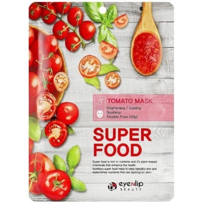 1 + 1 - GRATIS - Eyenlip Super Food Tomaat Masker, 23 ml