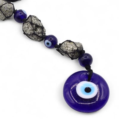 Ancient Wisdom - Hanger - Cascade Wrapped Gemstone Necklace - ruwe amethist - edelsteen - sieraad - ketting - natuurlijke charme - energie