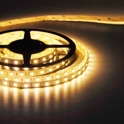 LED Strip 3528 060 leds/mtr IP20 2700K CRI90 4,8W 24V 8mm