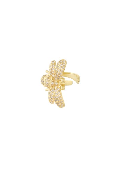Bijoutheek Earcuff Bij Goud