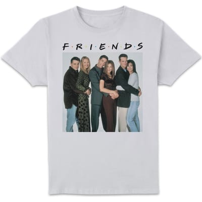 Friends Group Shot t-shirt - Wit - 3XL