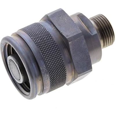 Stalen Hydraulische Koppeling Insteeknippel 12 mm S Snijring ISO 14540/8434-1 D M32 x 3