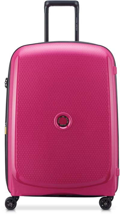 Delsey Belmont Plus Reiskoffer 71 cm Expandable – Gerecycled PP – 87L – 4,3 kg – TSA Slot – SECURITECH® Rits – 4 Dubbele Wielen - Raspberry