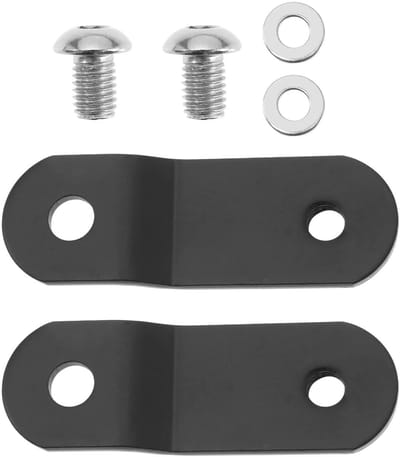 Solidchoice - Dailygoody - Motorfiets gastank-hefstuk - Staal - Zwart - Reserveonderdelen - Compatibel met Sportster XL883 1200 48 72 - 2 stuks