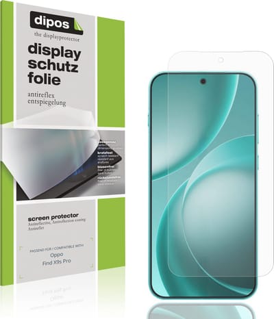 dipos – 4x Matte Beschermfolie geschikt voor Oppo Find X9s Pro | Krasbestendige & antireflecterende Screenprotector Ultra-Thin