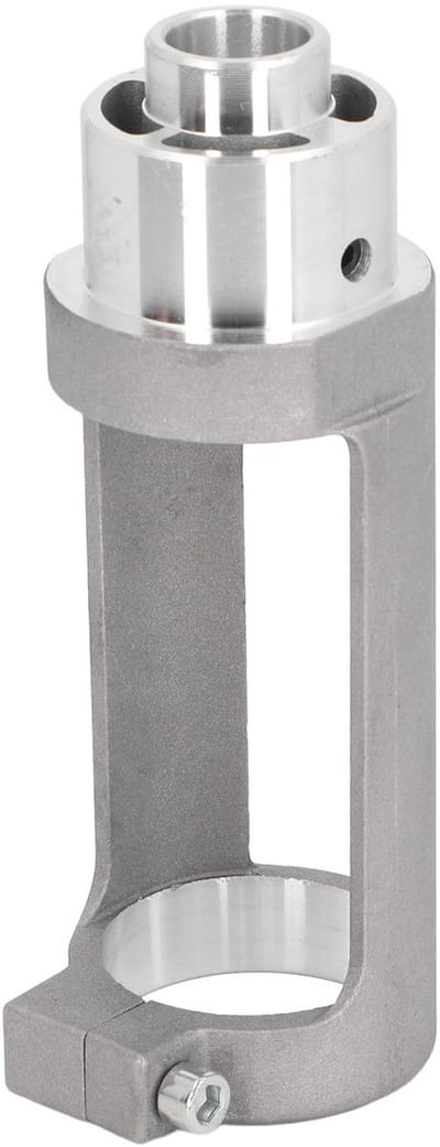 Allecto - Booradapter met vierkant gat - Houtbewerking - Efficiënt en nauwkeurig boorhulpstuk - Aluminiumlegering - Meubelmakerij - Ideaal voor pre...