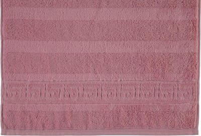 CAWÖ Noblesse Uni Badhanddoek - Rosé - 80x160