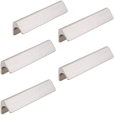 5 x Meubelgreep VERONIQUE II Boorgatafstand 160 mm RVS-optiek geborsteld Greeplijst van SOTECH