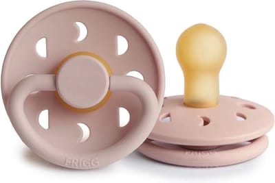 Frigg Moon Phase Latex Fopspeen 6+M | Blush