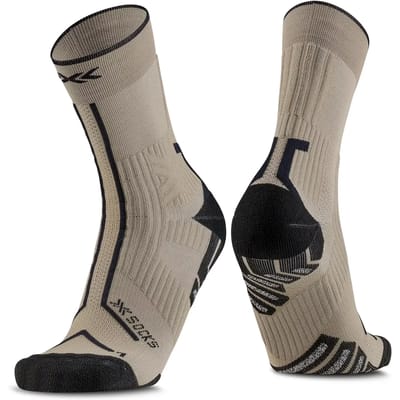 X-socks Trailrun Terraskin Expert Crewsokken Beige EU 42-44