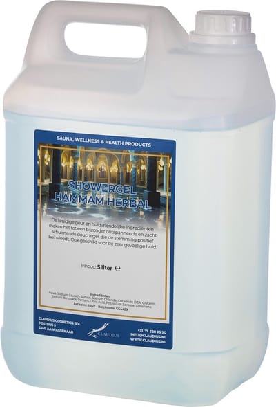 Claudius Douchegel Hammam Herbal 5 liter - Showergel