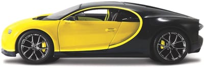 Maisto Bugatti Chiron - Modelauto - Schaal 1:24 - Geel/Zwart