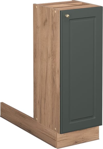 Vicco Fame-Line Keukeneiland – 30 cm zonder werkblad Groen-Goud Landhuis