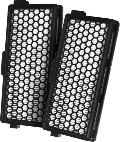 2x Dparts HEPA filter geschikt voor Miele - SF-AA 50 Active AirClean - SFAA50 anti-geuren koolstoffilter uitblaasfilter - air clean stofzuigerfilter - actieve koolstof - Complete C2 C3 - Compact C1 C2