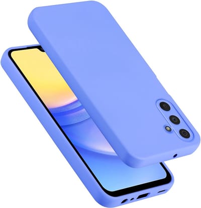 Cadorabo Hoesje geschikt voor Samsung Galaxy A15 in LIQUID LICHT PAARS - Beschermhoes gemaakt van flexibel TPU silicone Case Cover