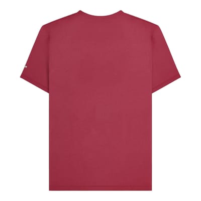 Lambretta Heren Box Logo T-shirt (Bourgondië)