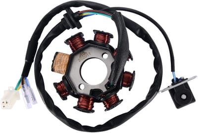 OmGoods - Dailygoody - 8 Spoel Stator Magneto - Vervangingsonderdeel - Duurzaam en krachtig - Compact formaat - Geschikt voor scooters - Voor 125cc en 150...