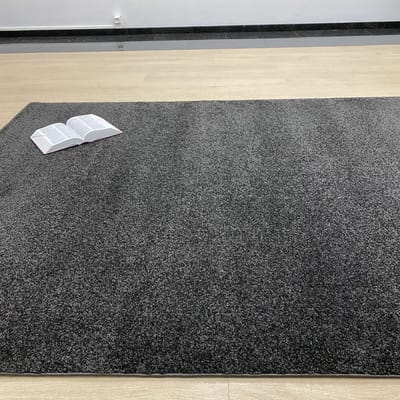 Antraciet Tapijt Laagpolig Vloerkleed Koho Amazing Touch - 160x230cm- Modern - Woonkamer - Salon - Slaapkamer - Eetkamer