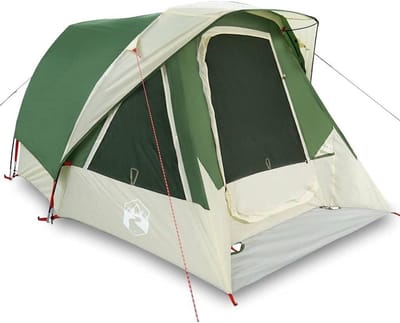 Familietent 6 Personen - Kampeertent Waterdicht - Kamperen en Outdoor - Afneembare Overtent - 360 x 182 x 298 cm