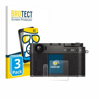 Screenprotector 3 Stuks voor Fujifilm X Half X-HF1 Beschermglas transparant