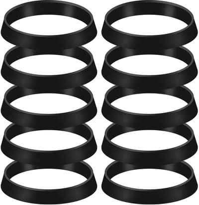 Conische Siliconen Afsluitringen - 10 Stuks Rubber Pakking voor Doucheafvoer, Keukenspoelbak en Kraan met 1-1/2 Inch Diameter