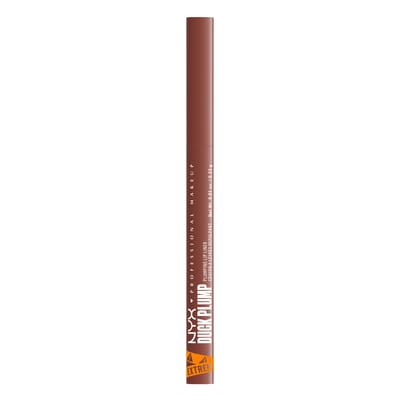 NYX Professional Make Up Duck Plump 06 Nude Flip Lippotlood - Voor kleurrijke vollere lippen - Blijft tot 10 uur zitten - 1ST
