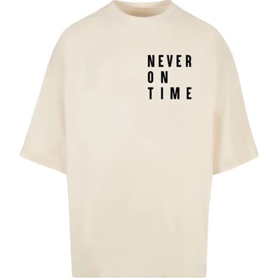 T-shirt Mister Tee Never On Time Huge