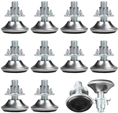 12-Pack Verstelbare Meubelverhogers voor Tafel, Stoel, Bank en Bed
